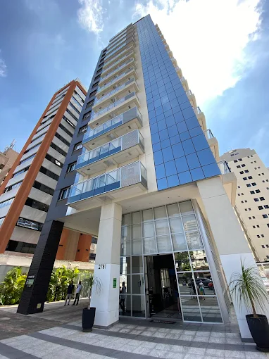 Fachada do edifício do local de atendimento na Vila Mariana